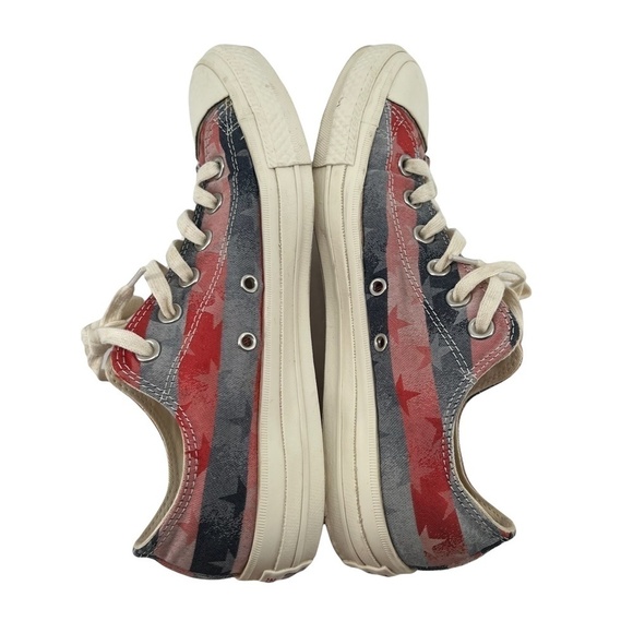 Converse All Star Chuck Taylor Stripes Stars Casino Navy Size 8.5 Women's - Picture 4 of 8